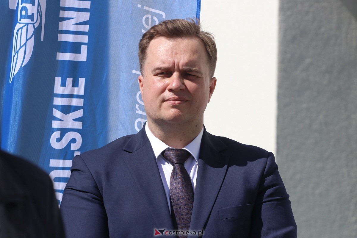Kolej w Ostrołęce - wizyta wiceministra infrastruktury Piotra Malepszaka [24.04.2026] - zdjęcie #2 - eOstroleka.pl