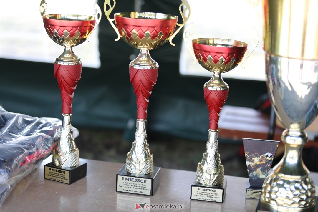 Turniej Piłki Nożnej o Puchar Przechodni Wójta Gminy Olszewo-Borki [26.04.2026] - zdjęcie #26 - eOstroleka.pl