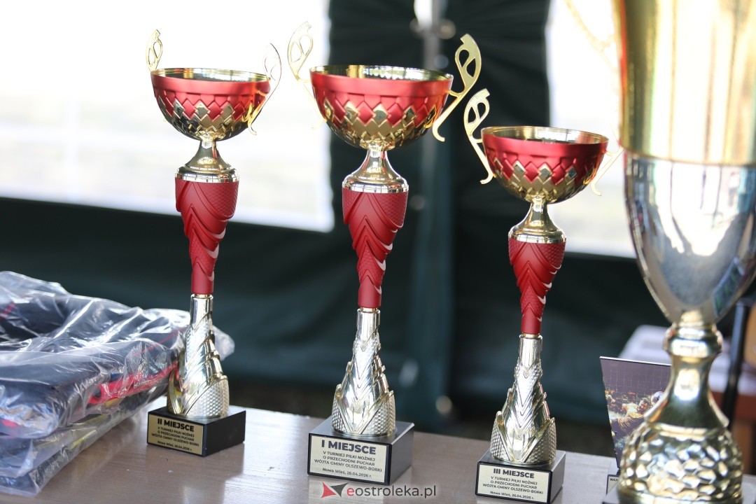 Turniej Piłki Nożnej o Puchar Przechodni Wójta Gminy Olszewo-Borki [26.04.2026] - zdjęcie #24 - eOstroleka.pl