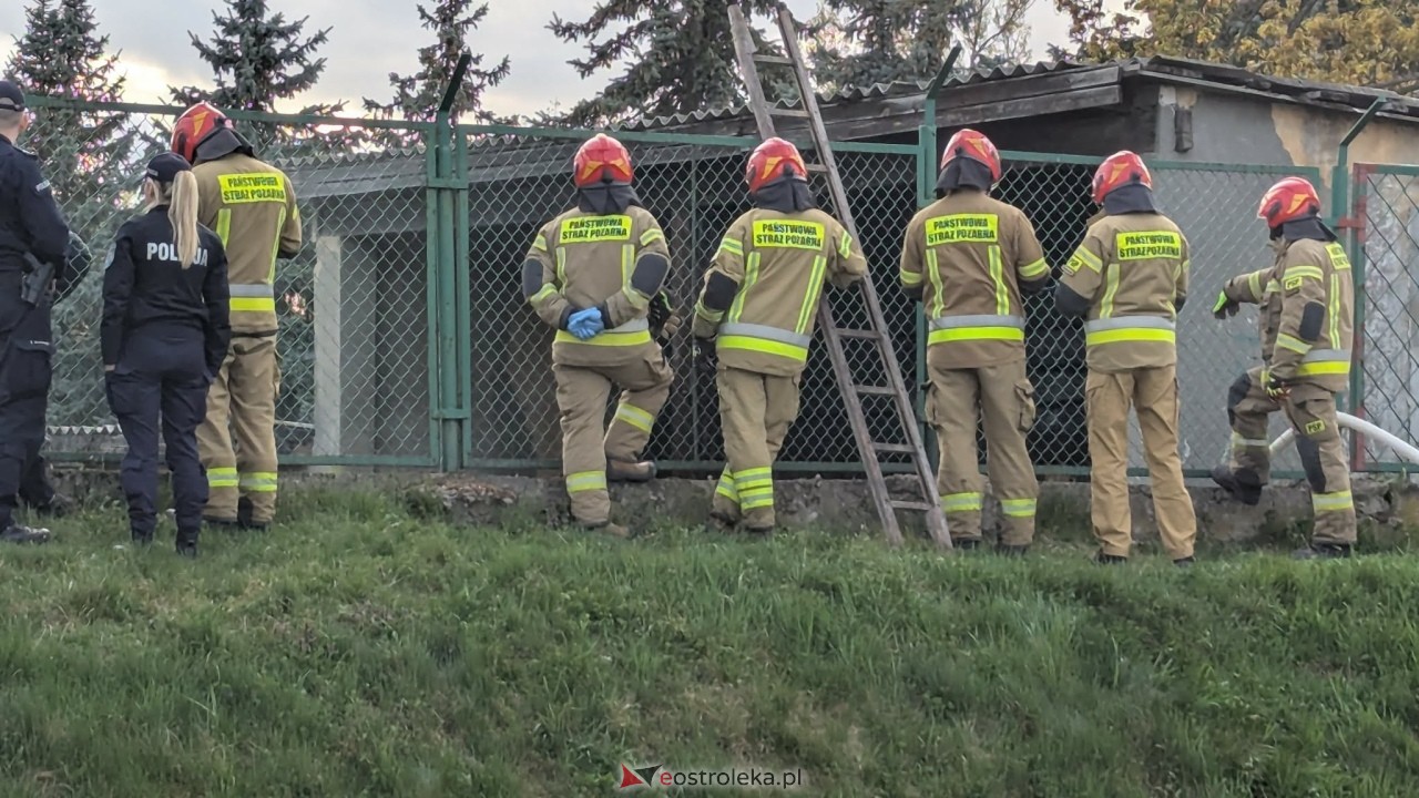 Pożar na terenie ZSZ Nr 2 w Ostrołęce [29.04.2026] - zdjęcie #6 - eOstroleka.pl