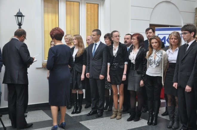 Stypendia Prezesa Rady Ministrów: Najzdolniejsi uczniowie nagrodzeni [29.XI.2011] - zdjęcie #14 - eOstroleka.pl