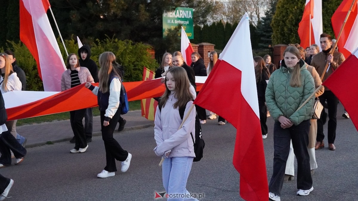 Patriotyczny przemarsz ulicami Czerwina [29.04.2026] - zdjęcie #61 - eOstroleka.pl