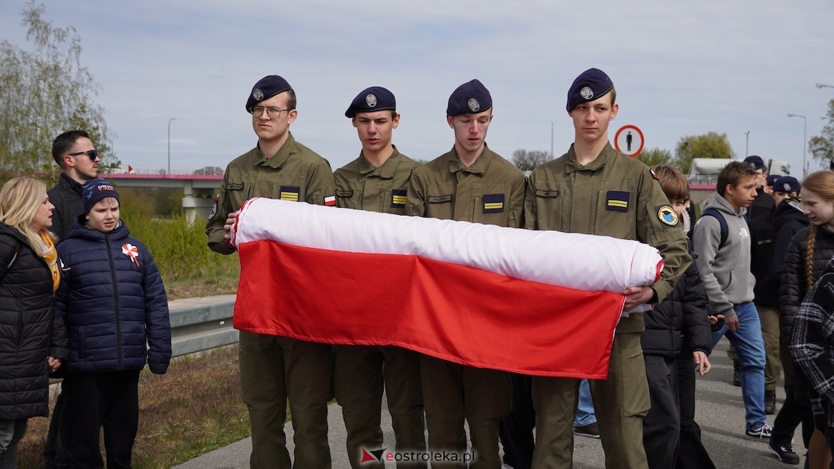 Happening Nasza Flaga nad Narwią w Ostrołęce [30.04.2026] - zdjęcie #27 - eOstroleka.pl