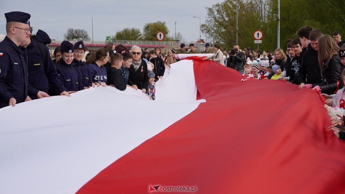 Happening Nasza Flaga nad Narwią w Ostrołęce [30.04.2026] - zdjęcie #24 - eOstroleka.pl