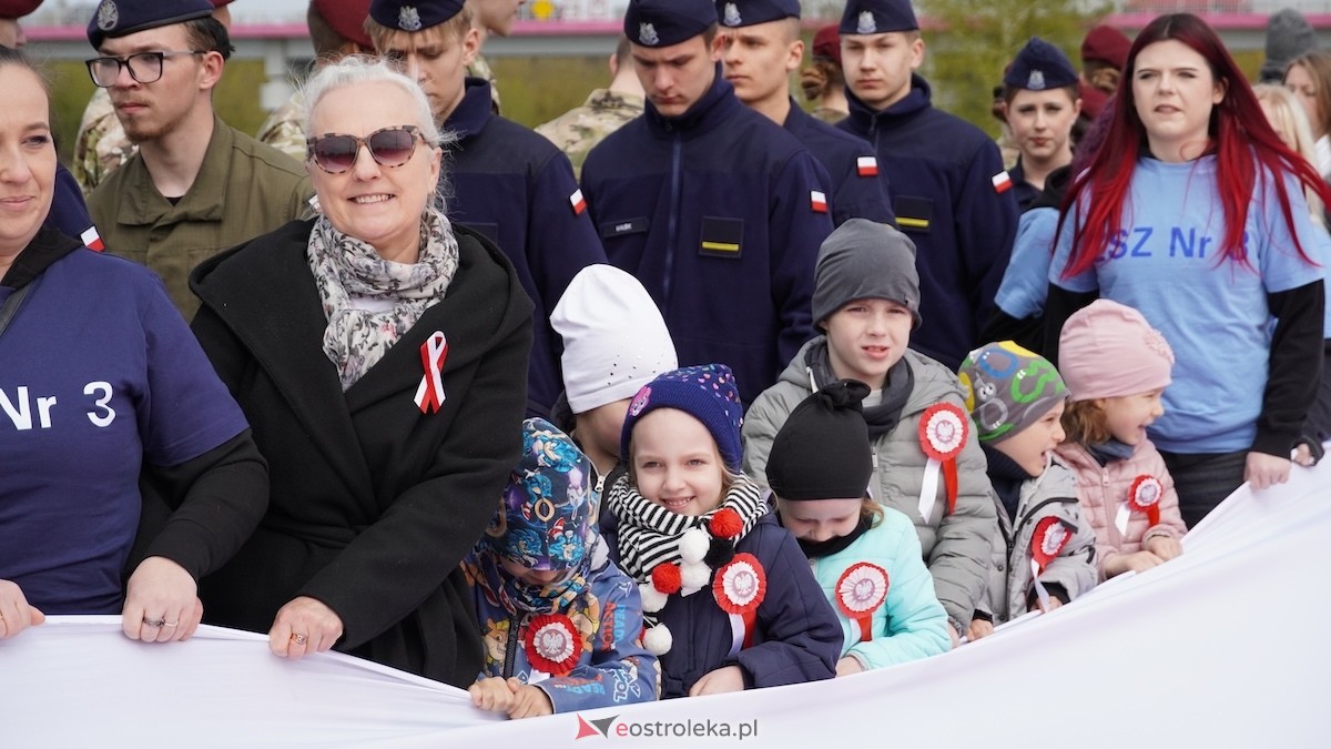 Happening Nasza Flaga nad Narwią w Ostrołęce [30.04.2026] - zdjęcie #22 - eOstroleka.pl