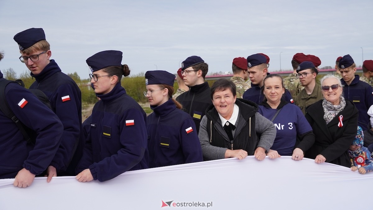 Happening Nasza Flaga nad Narwią w Ostrołęce [30.04.2026] - zdjęcie #21 - eOstroleka.pl