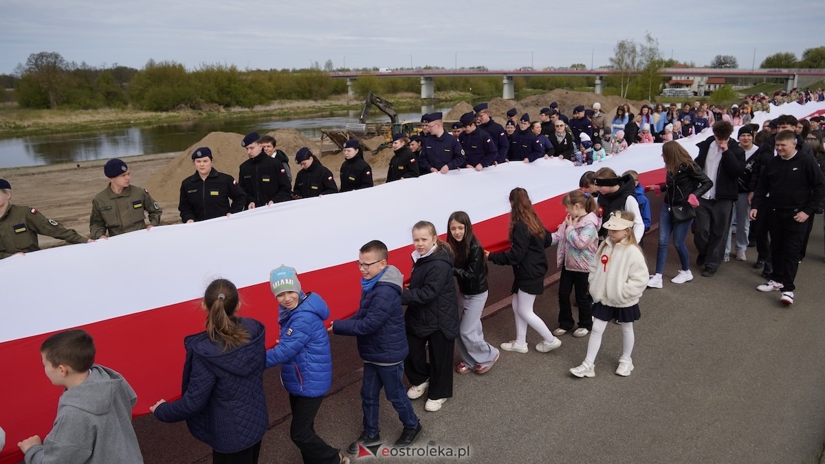 Happening Nasza Flaga nad Narwią w Ostrołęce [30.04.2026] - zdjęcie #18 - eOstroleka.pl
