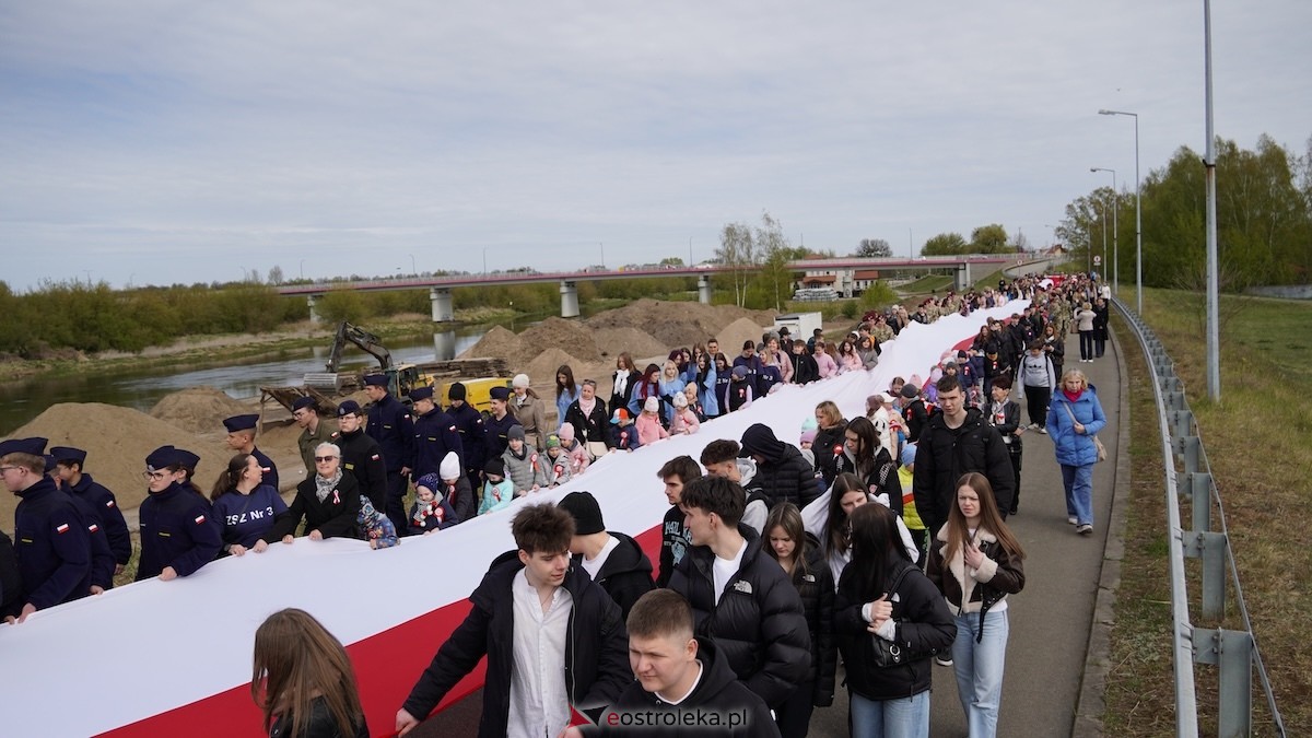 Happening Nasza Flaga nad Narwią w Ostrołęce [30.04.2026] - zdjęcie #17 - eOstroleka.pl