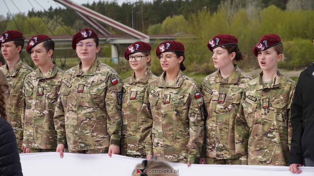 Happening Nasza Flaga nad Narwią w Ostrołęce [30.04.2026] - zdjęcie #10 - eOstroleka.pl