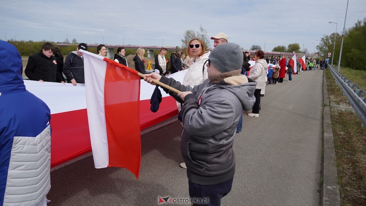 Happening Nasza Flaga nad Narwią w Ostrołęce [30.04.2026] - zdjęcie #8 - eOstroleka.pl