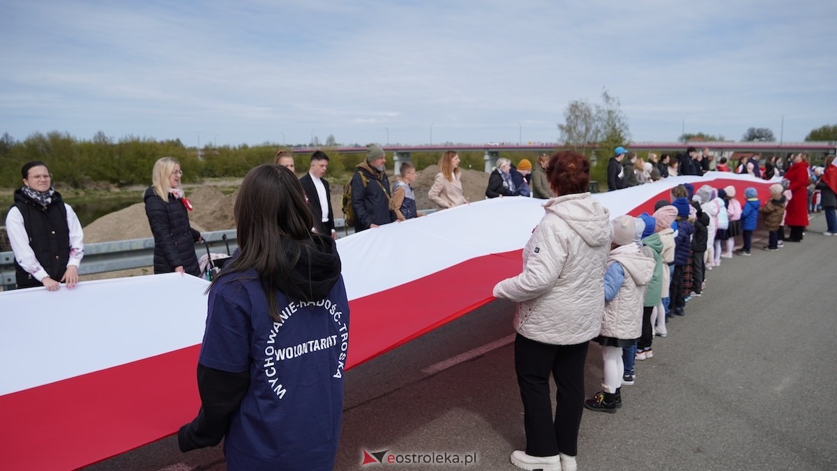 Happening Nasza Flaga nad Narwią w Ostrołęce [30.04.2026] - zdjęcie #7 - eOstroleka.pl