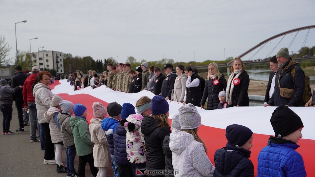 Happening Nasza Flaga nad Narwią w Ostrołęce [30.04.2026] - zdjęcie #6 - eOstroleka.pl