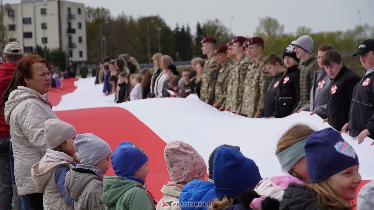 Happening Nasza Flaga nad Narwią w Ostrołęce [30.04.2026] - zdjęcie #5 - eOstroleka.pl