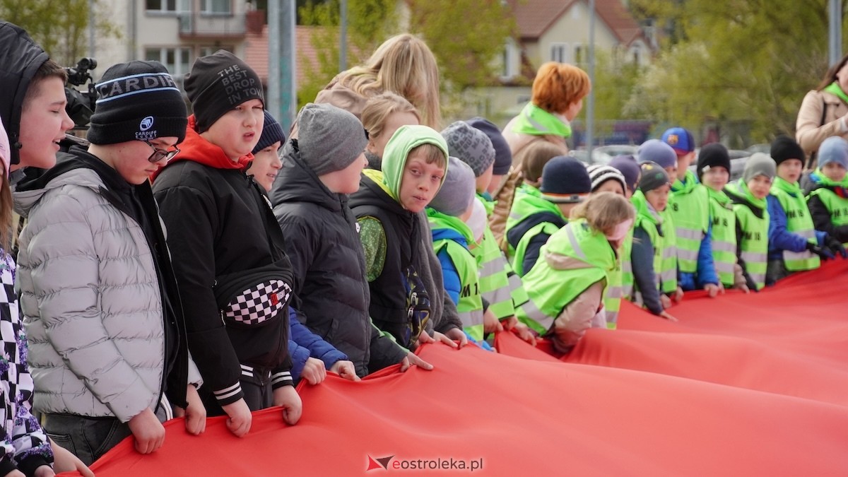 Happening Nasza Flaga nad Narwią w Ostrołęce [30.04.2026] - zdjęcie #1 - eOstroleka.pl