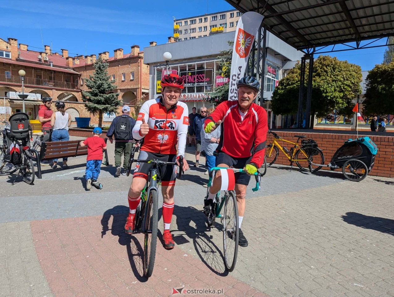 Rajd rowerowy z okazji Dnia Flagi RP [2.05.2026] - zdjęcie #120 - eOstroleka.pl
