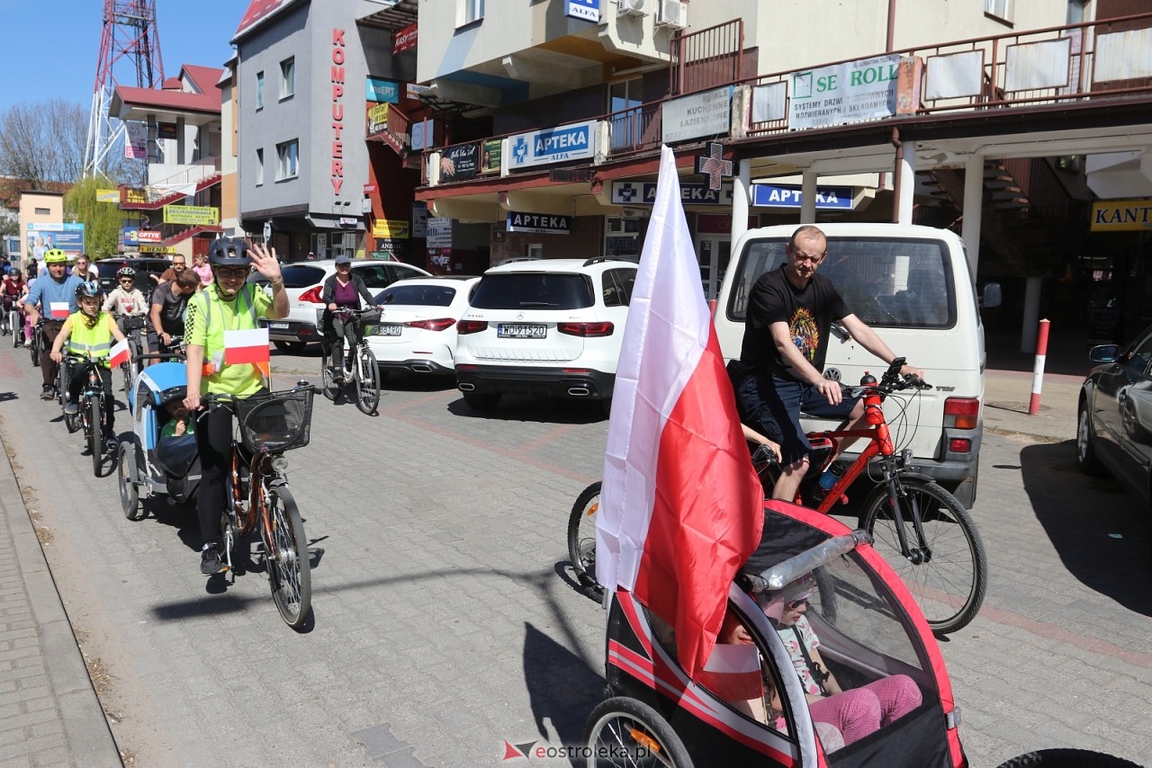 Rajd rowerowy z okazji Dnia Flagi RP [2.05.2026] - zdjęcie #19 - eOstroleka.pl