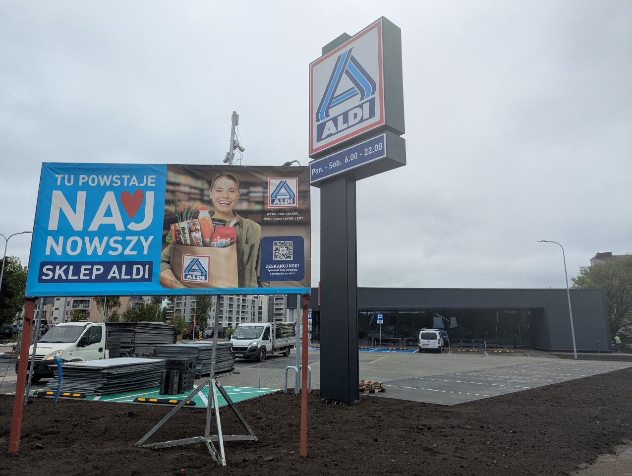Nowy market powstaje w Ostrołęce - Aldi [7.05.2026] - zdjęcie #8 - eOstroleka.pl