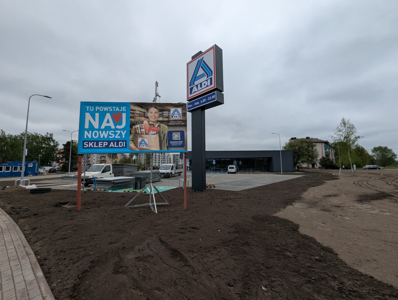 Nowy market powstaje w Ostrołęce - Aldi [7.05.2026] - zdjęcie #7 - eOstroleka.pl