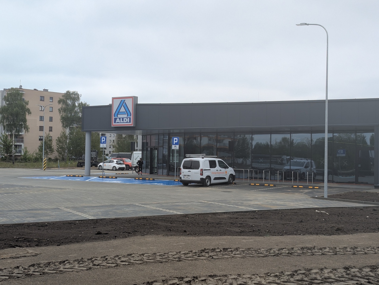 Nowy market powstaje w Ostrołęce - Aldi [7.05.2026] - zdjęcie #6 - eOstroleka.pl