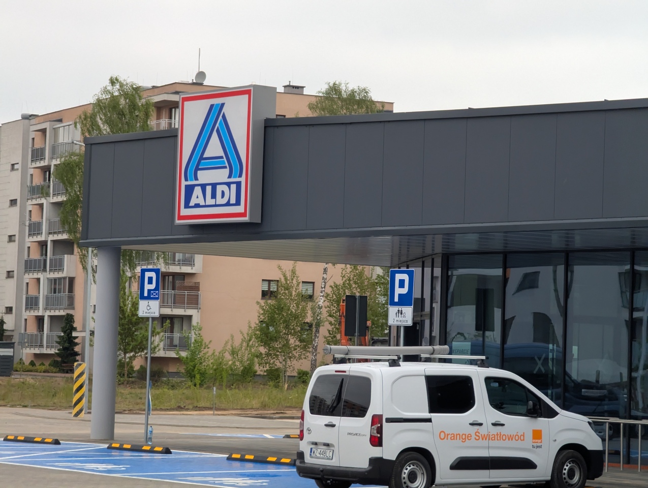 Nowy market powstaje w Ostrołęce - Aldi [7.05.2026] - zdjęcie #2 - eOstroleka.pl