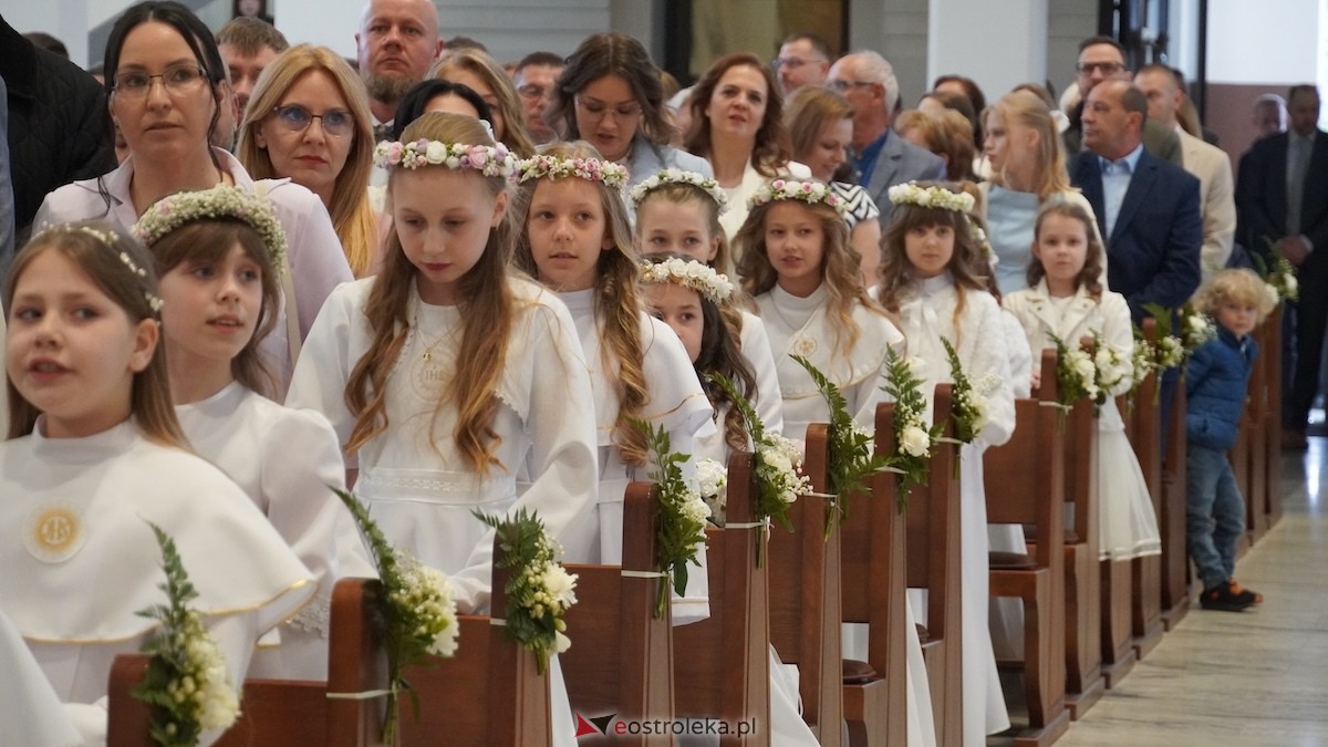 I Komunia Święta w parafii pw. św. Franciszka z Asyżu [09.05.2026] - zdjęcie #25 - eOstroleka.pl