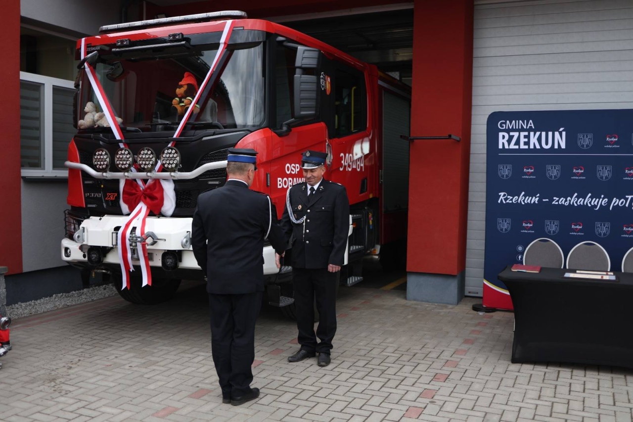 Dzień Strażaka i nowy wóz dla OSP Borawe, fot. URZĄD GMINY RZEKUŃ [10.05.2026] - zdjęcie #22 - eOstroleka.pl
