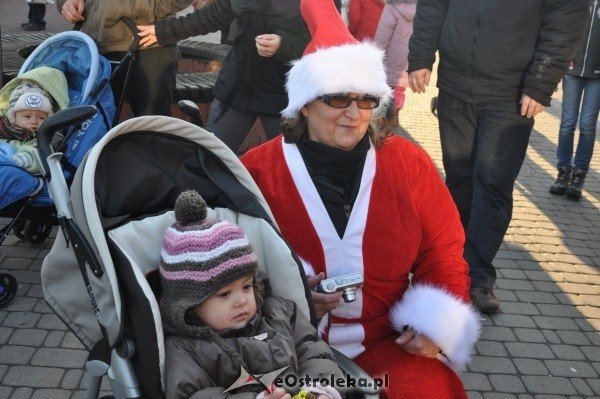 Moto Mikołaje 2011: Ponad 100 mikołajów pojawiło się dziś w Ostrolęce [3.XII.2011] - zdjęcie #3 - eOstroleka.pl
