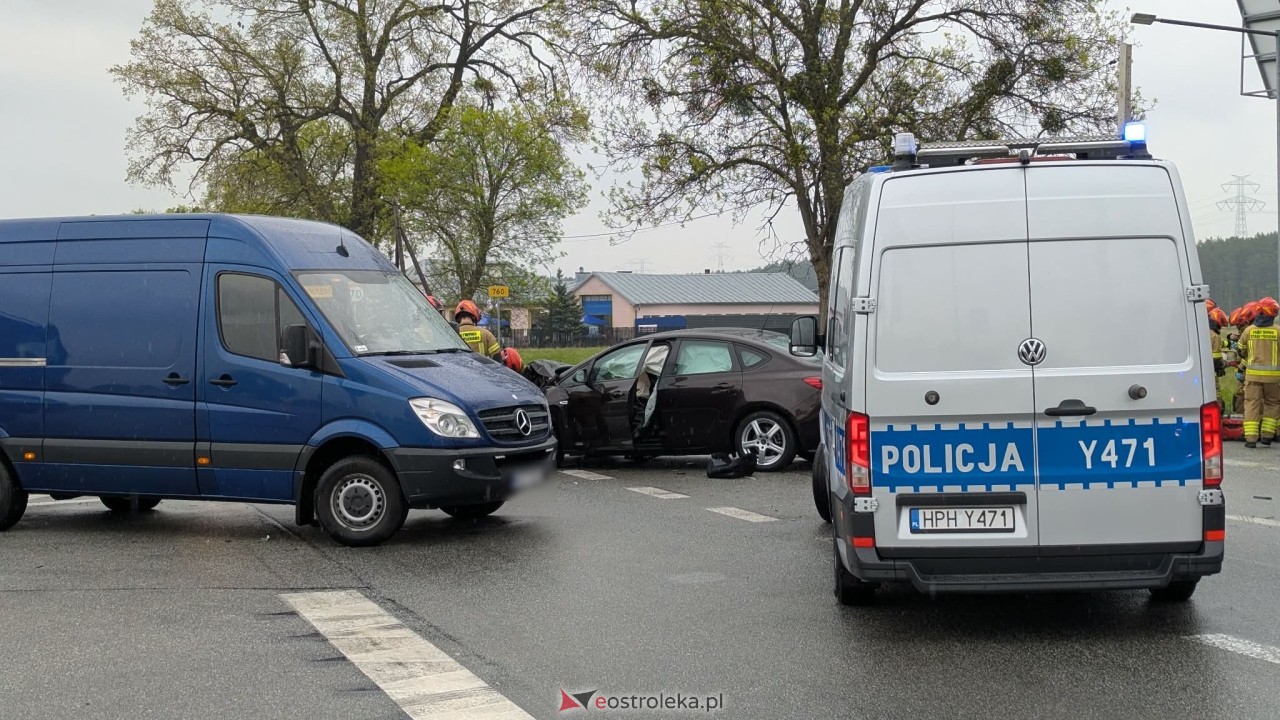 Wypadek w Teodorowie [16.05.2026] - zdjęcie #3 - eOstroleka.pl