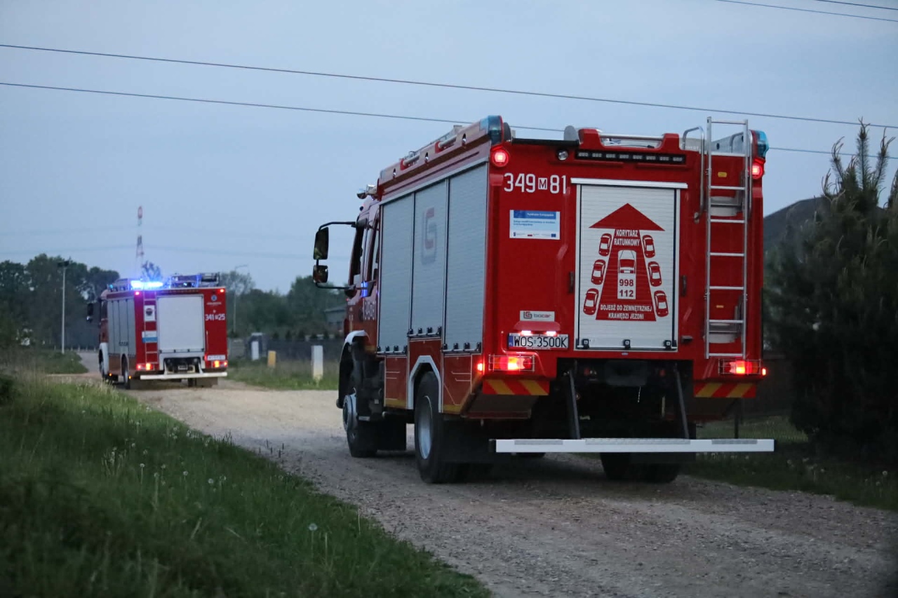 Interwencja strażacka w Teodorowie pod Ostrołęką [19.05.2026] - zdjęcie #7 - eOstroleka.pl