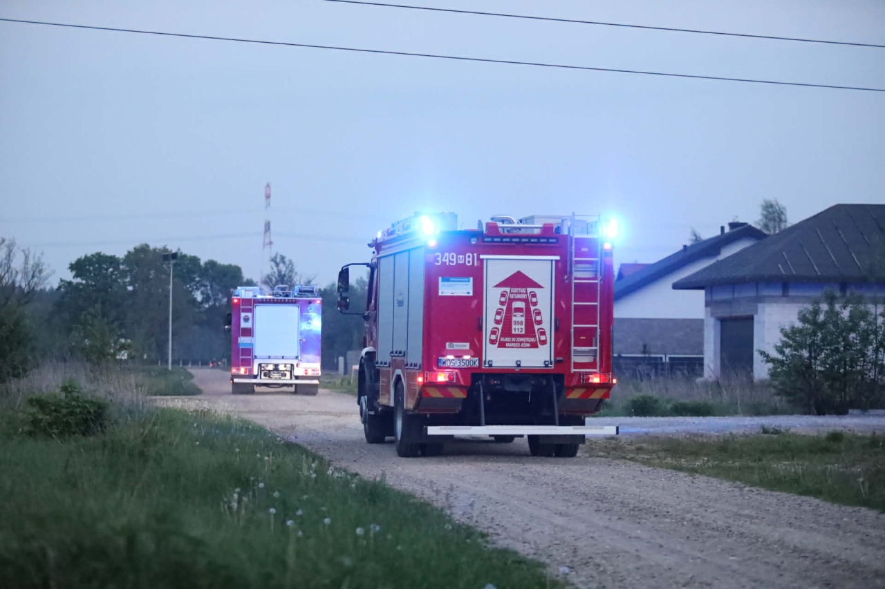 Interwencja strażacka w Teodorowie pod Ostrołęką [19.05.2026] - zdjęcie #6 - eOstroleka.pl