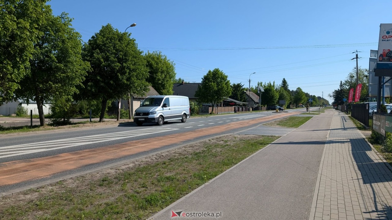 Plama oleju na Łomżyńskiej [21.05.2026] - zdjęcie #8 - eOstroleka.pl
