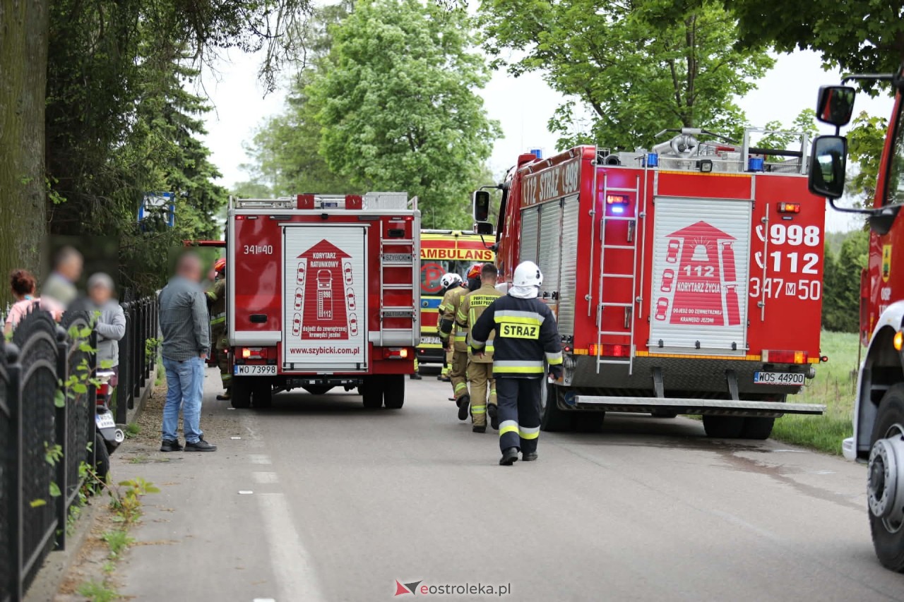 Wypadek w Dąbrówce [21.05.2026] - zdjęcie #28 - eOstroleka.pl