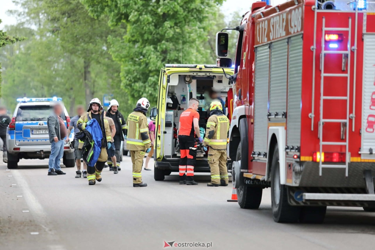 Wypadek w Dąbrówce [21.05.2026] - zdjęcie #24 - eOstroleka.pl