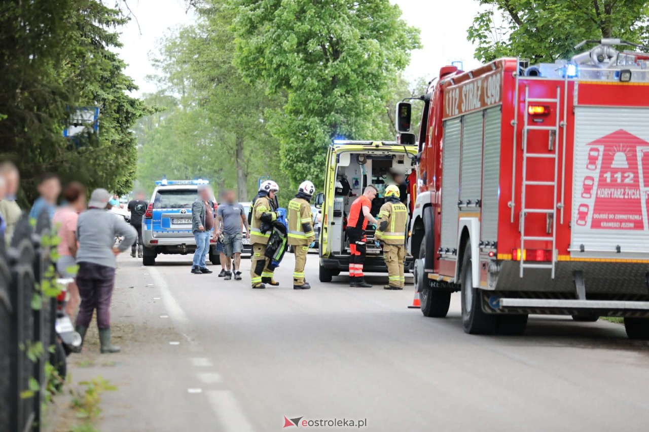 Wypadek w Dąbrówce [21.05.2026] - zdjęcie #20 - eOstroleka.pl