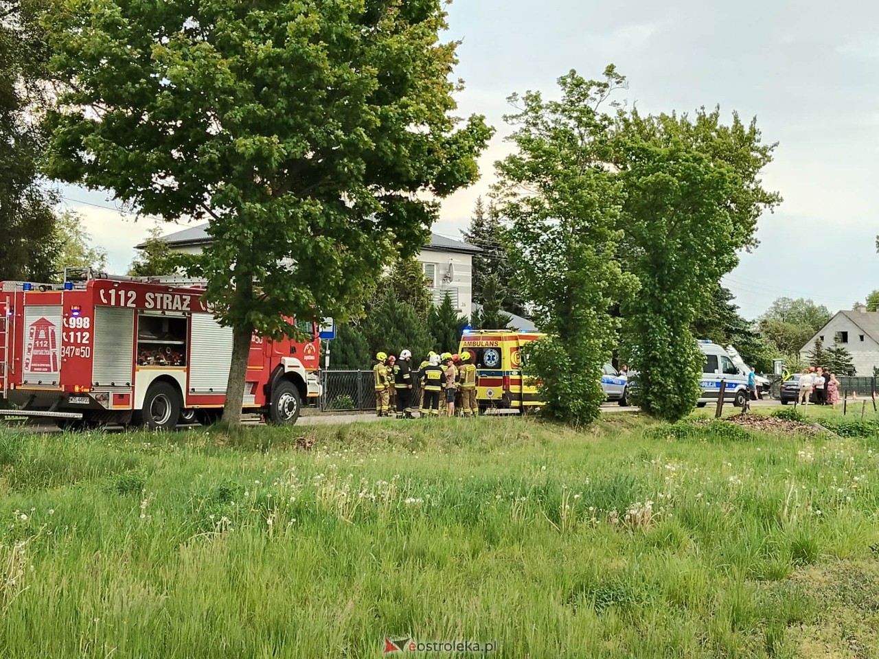 Wypadek w Dąbrówce [21.05.2026] - zdjęcie #19 - eOstroleka.pl