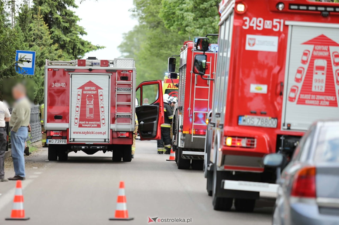Wypadek w Dąbrówce [21.05.2026] - zdjęcie #9 - eOstroleka.pl