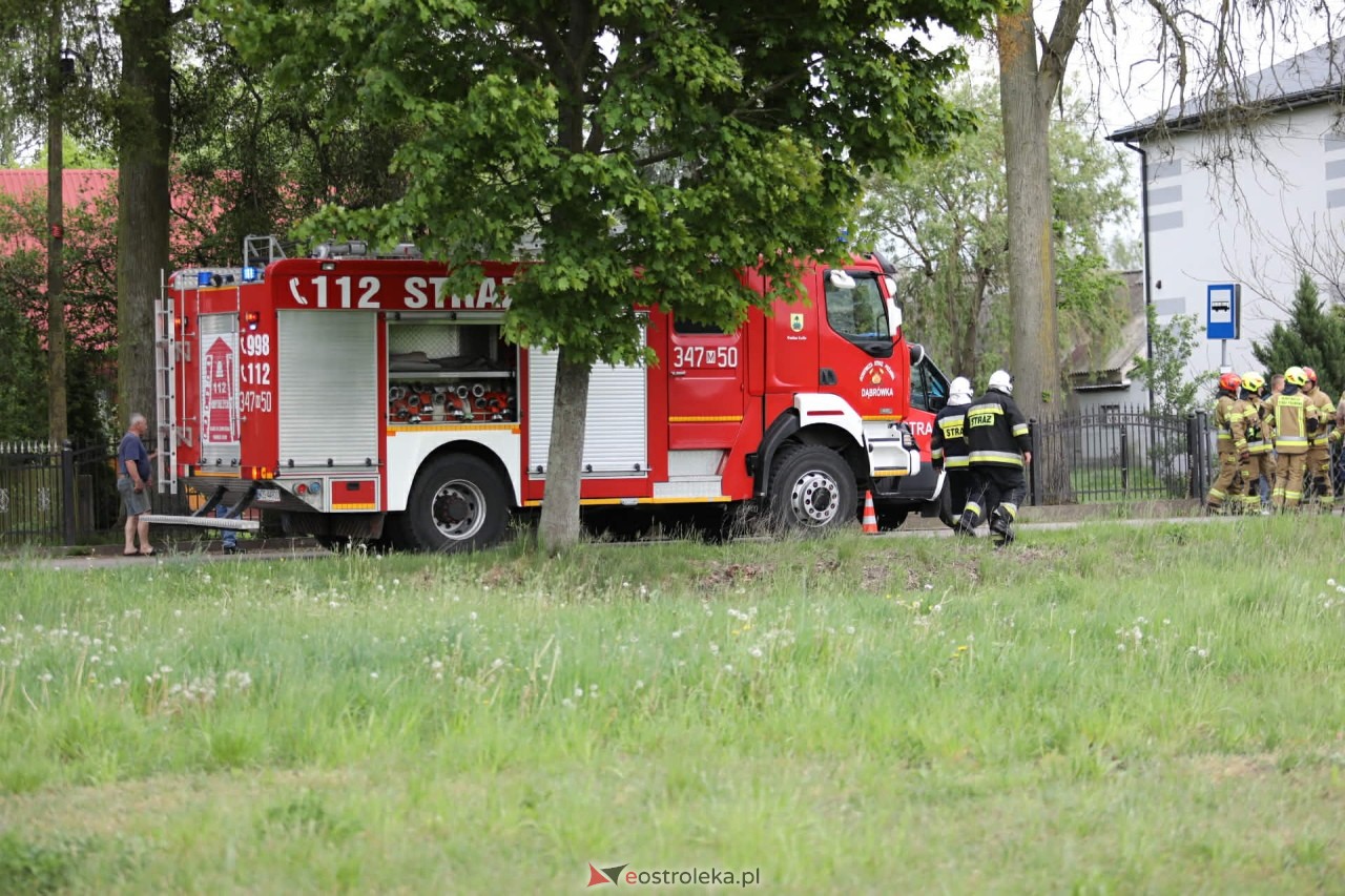 Wypadek w Dąbrówce [21.05.2026] - zdjęcie #2 - eOstroleka.pl