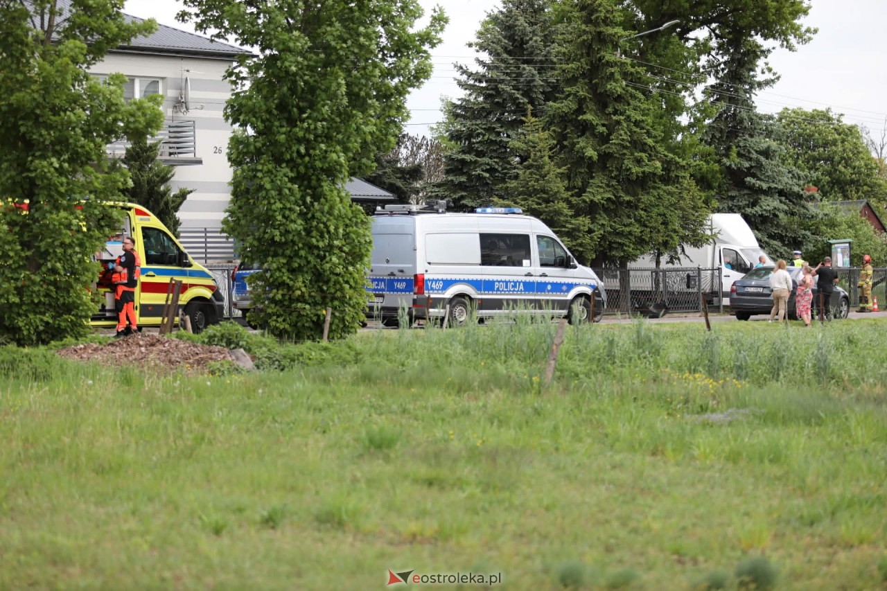 Wypadek w Dąbrówce [21.05.2026] - zdjęcie #1 - eOstroleka.pl