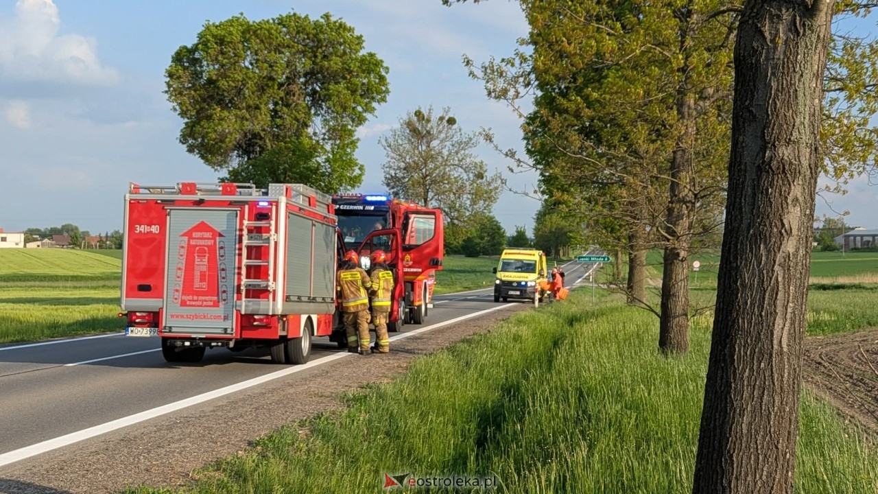Wypadek w Grodzisku [21.05.2026] - zdjęcie #3 - eOstroleka.pl