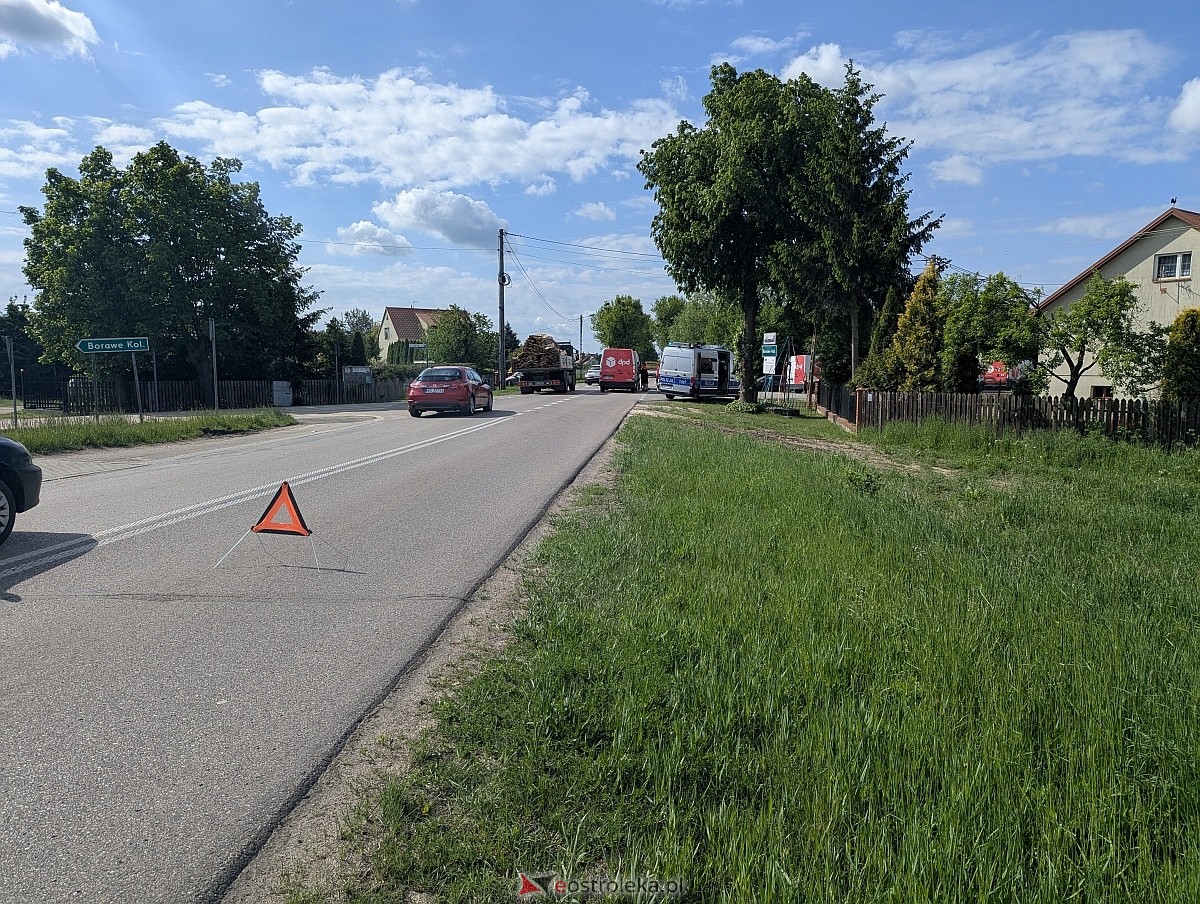 Dwie kolizje w jednym miejscu - Borawe, trasa Ostrołęka - Goworowo [22.05.2026] - zdjęcie #19 - eOstroleka.pl