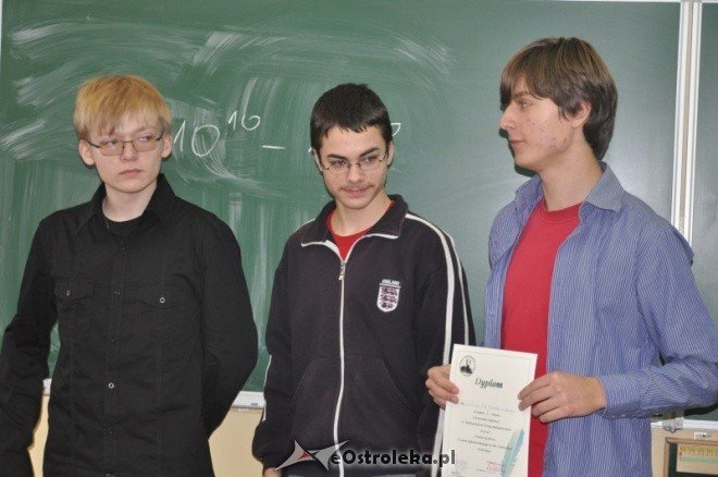 I LO: Podsumowanie konkursu matematycznego Piórko - zdjęcie #22 - eOstroleka.pl