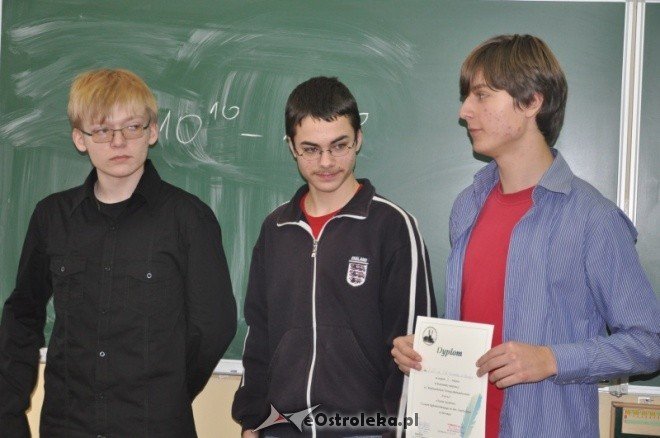 I LO: Podsumowanie konkursu matematycznego Piórko - zdjęcie #5 - eOstroleka.pl