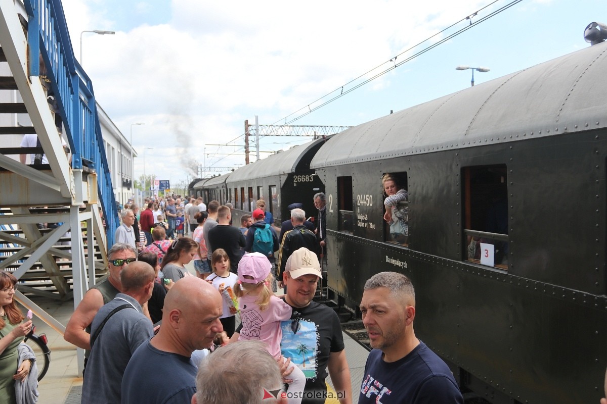 Pociąg retro w Ostrołęce [23.05.2026] - zdjęcie #110 - eOstroleka.pl