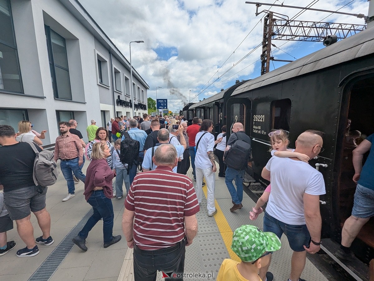 Pociąg retro w Ostrołęce [23.05.2026] - zdjęcie #38 - eOstroleka.pl