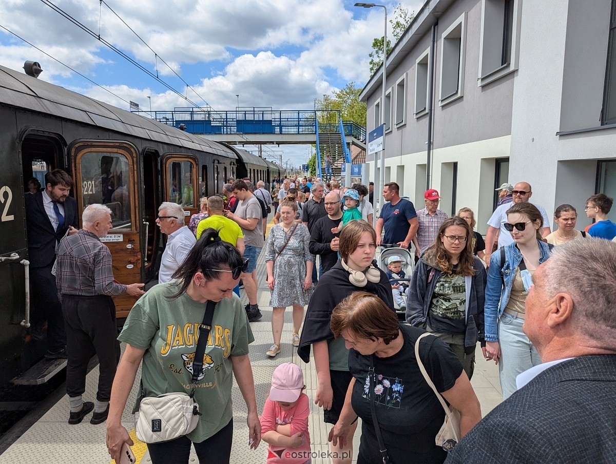 Pociąg retro w Ostrołęce [23.05.2026] - zdjęcie #35 - eOstroleka.pl