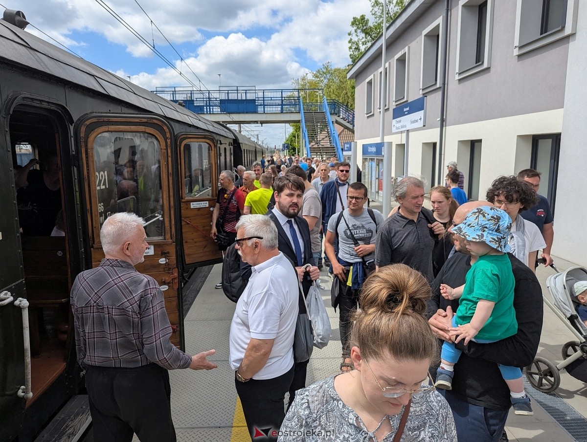 Pociąg retro w Ostrołęce [23.05.2026] - zdjęcie #34 - eOstroleka.pl