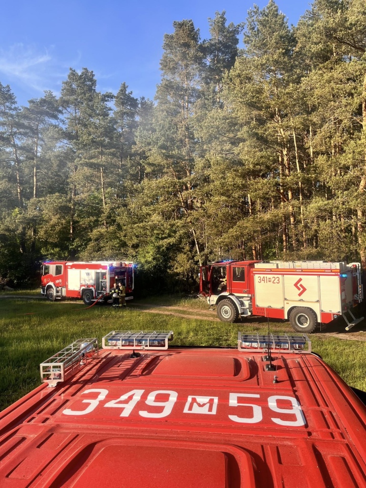 Pożar w Serafinie [22.05.2026] - zdjęcie #7 - eOstroleka.pl