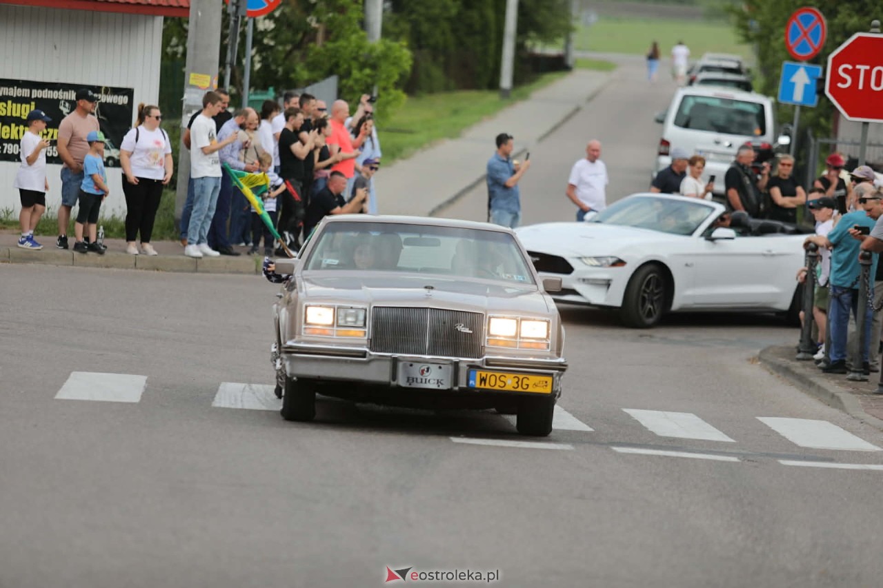 Kurpie Fest 2026 - parada amerykańskich aut w Kadzidle [24.05.2026] - zdjęcie #3 - eOstroleka.pl