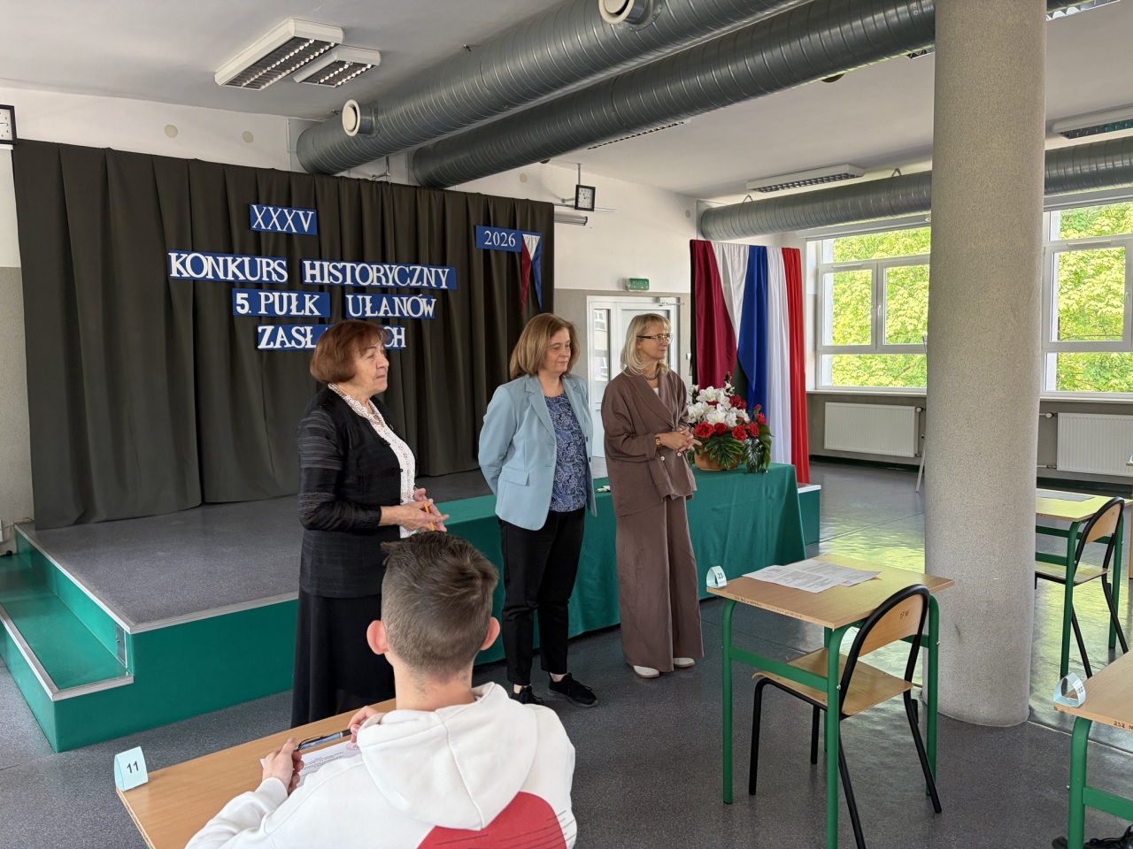 Finał XXXV edycji konkursu wiedzy o 5 Pułku Ułanów Zasławskich [14.05.2026] - zdjęcie #15 - eOstroleka.pl