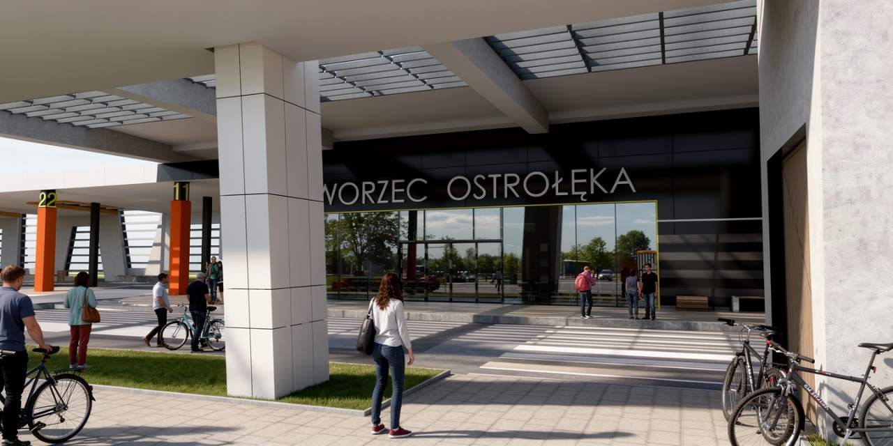 Centrum Przesiadkowe w Ostrołęce [WIZUALIZACJE] - zdjęcie #2 - eOstroleka.pl